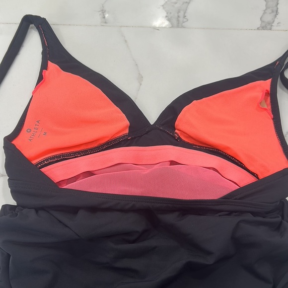 Athleta Women’s One Piece Swimsuit Halter Tie Dress. Size M - Picture 9 of 13